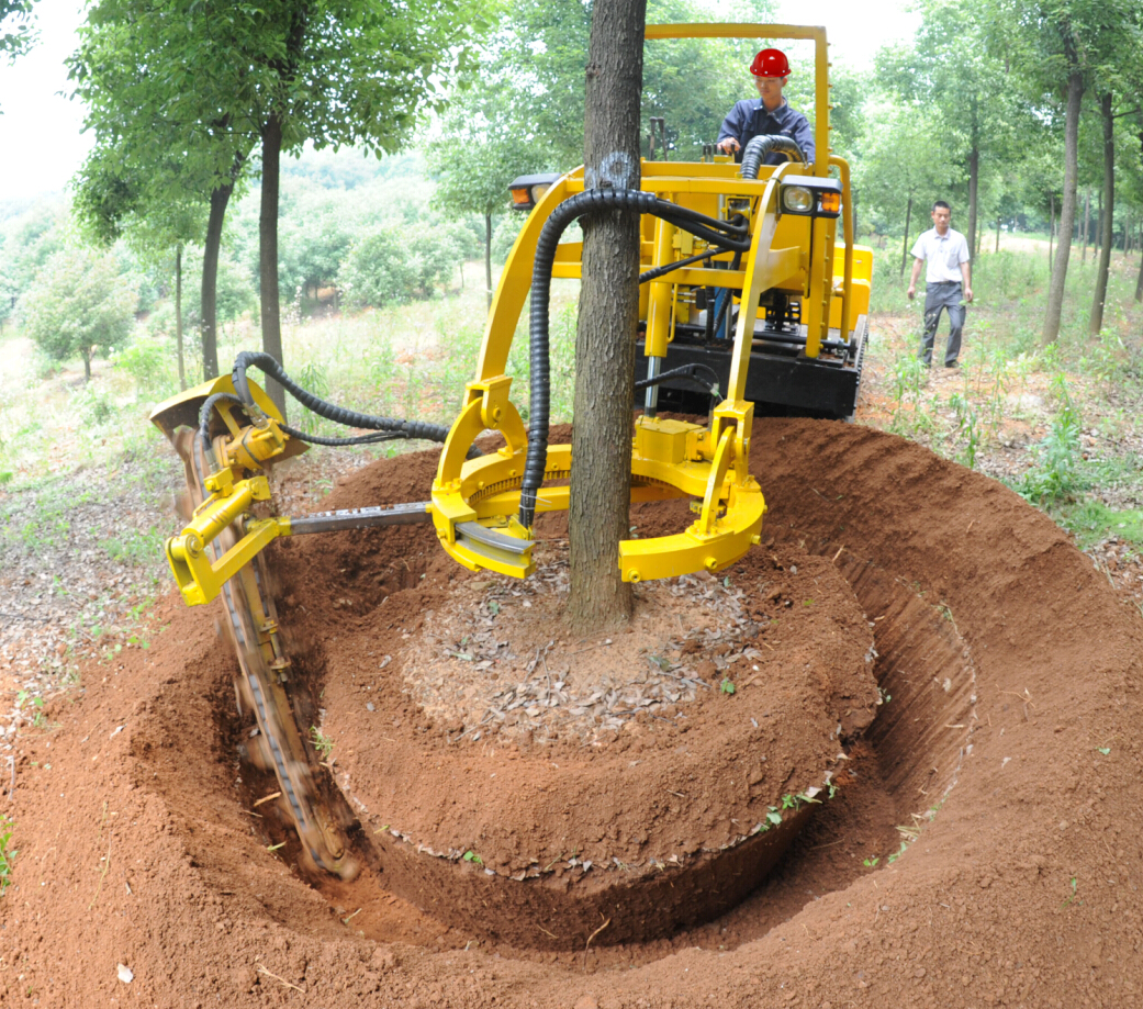 雙軸傾角傳感器在挖樹機(jī)中的應(yīng)用 